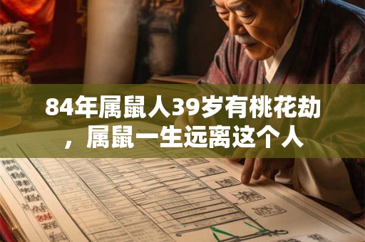 84年属鼠人39岁有桃花劫，属鼠一生远离这个人