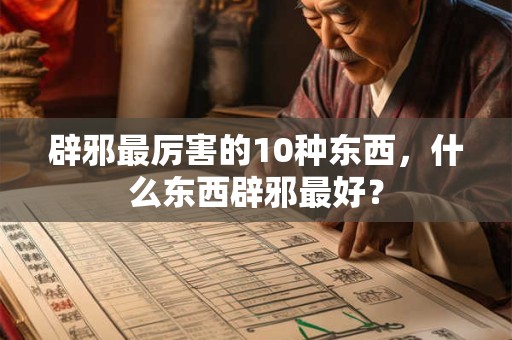 辟邪最厉害的10种东西，什么东西辟邪最好？