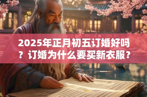 2026年正月初五订婚好吗?订婚为什么要买新衣服? 2026年正月初五订婚好吗?订婚为什么要买新衣服?