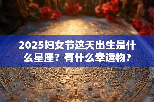 2025妇女节这天出生是什么星座？有什么幸运物？