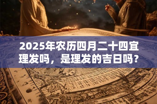 2025年农历四月二十四宜理发吗，是理发的吉日吗？