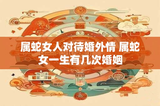属蛇女人对待婚外情 属蛇女一生有几次婚姻