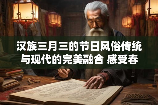 汉族三月三的节日风俗传统与现代的完美融合 感受春天的魅力