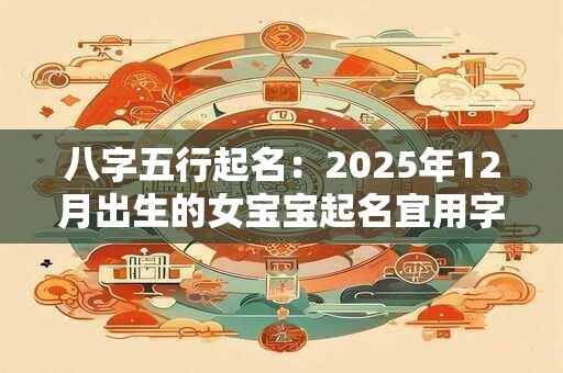 八字五行起名：2025年12月出生的女宝宝起名宜用字
