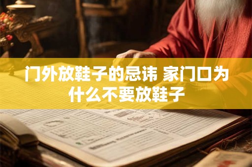 门外放鞋子的忌讳 家门口为什么不要放鞋子 门外放鞋子的忌讳 家门口为什么不要放鞋子