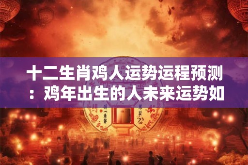 十二生肖鸡人运势运程预测：鸡年出生的人未来运势如何