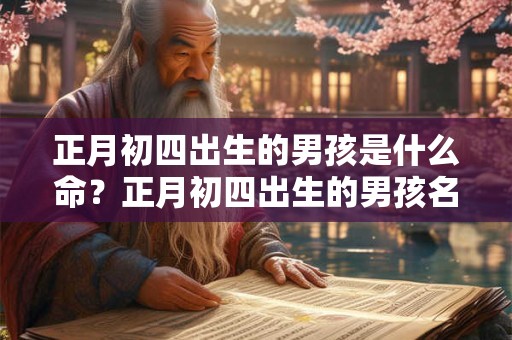 正月初四出生的男孩是什么命？正月初四出生的男孩名字
