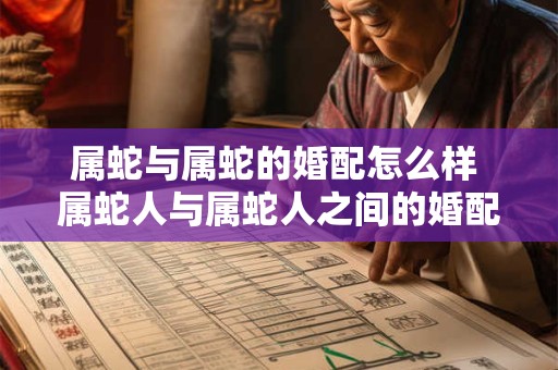 属蛇与属蛇的婚配怎么样 属蛇人与属蛇人之间的婚配如何