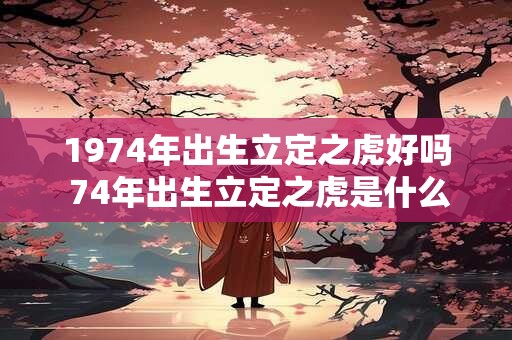 1974年出生立定之虎好吗 74年出生立定之虎是什么命