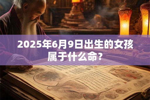 2025年6月9日出生的女孩属于什么命? 2025年6月9日出生的女孩属于什么命?