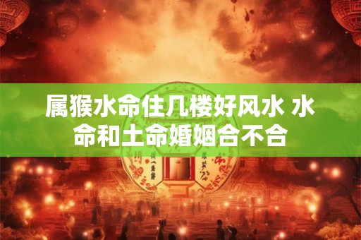 属猴水命住几楼好风水 水命和土命婚姻合不合