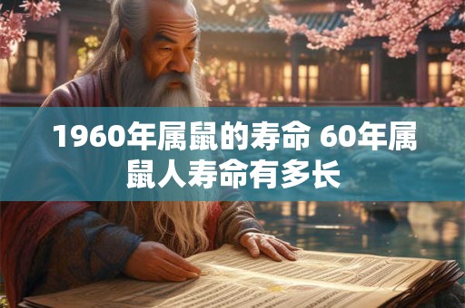 1960年属鼠的寿命 60年属鼠人寿命有多长
