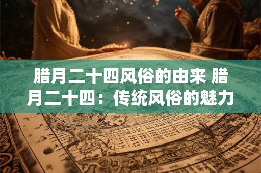 腊月二十四风俗的由来 腊月二十四：传统风俗的魅力与由来