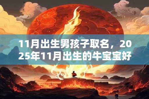 11月出生男孩子取名，2025年11月出生的牛宝宝好不好？