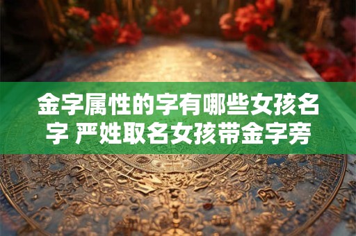 金字属性的字有哪些女孩名字 严姓取名女孩带金字旁