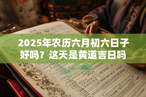 2025年农历六月初六日子好吗？这天是黄道吉日吗
