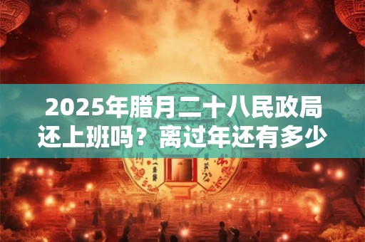 2025年腊月二十八民政局还上班吗？离过年还有多少天？