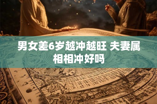 男女差6岁越冲越旺 夫妻属相相冲好吗