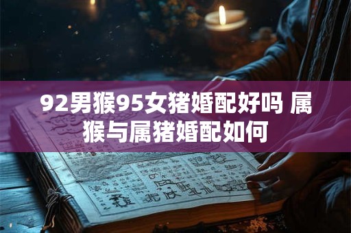 92男猴95女猪婚配好吗 属猴与属猪婚配如何