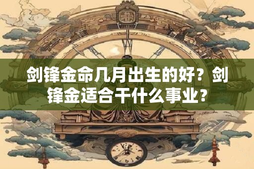 剑锋金命几月出生的好？剑锋金适合干什么事业？