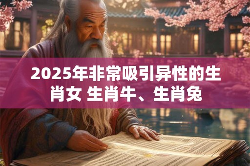 2025年非常吸引异性的生肖女 生肖牛、生肖兔