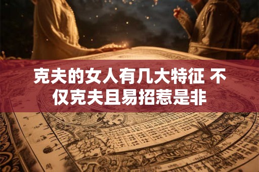 克夫的女人有几大特征 不仅克夫且易招惹是非