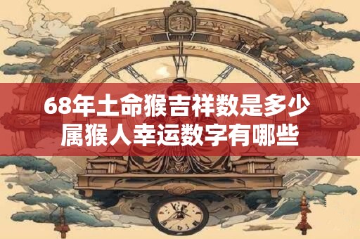 68年土命猴吉祥数是多少 属猴人幸运数字有哪些