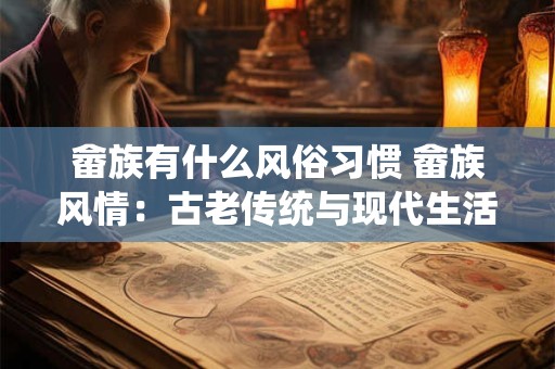 畲族有什么风俗习惯 畲族风情：古老传统与现代生活的交融