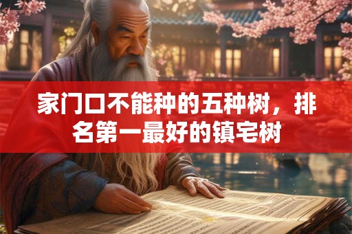家门口不能种的五种树，排名第一最好的镇宅树