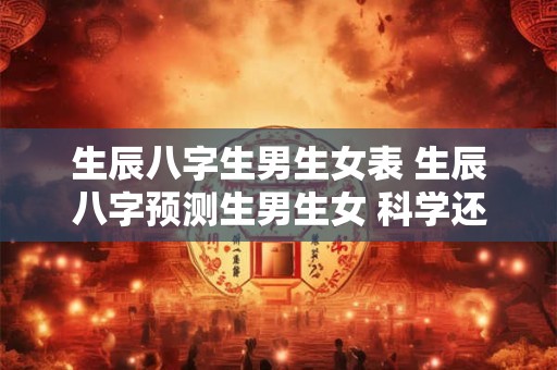 生辰八字生男生女表 生辰八字预测生男生女 科学还是迷信
