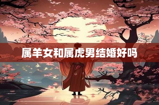 属羊女和属虎男结婚好吗