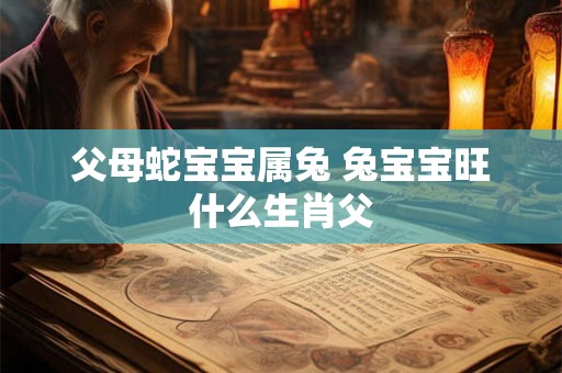 父母蛇宝宝属兔 兔宝宝旺什么生肖父