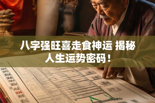 八字强旺喜走食神运 揭秘人生运势密码！