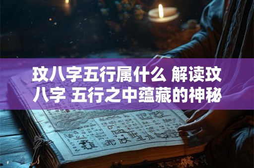 玟八字五行属什么 解读玟八字 五行之中蕴藏的神秘命运密码