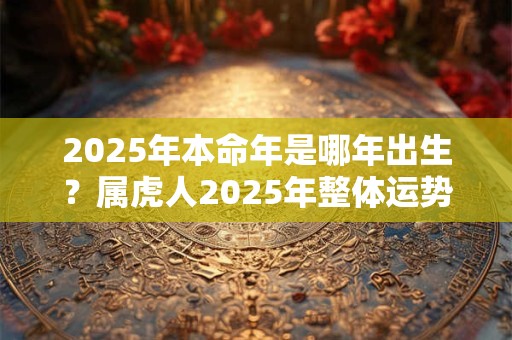 2025年本命年是哪年出生？属虎人2025年整体运势