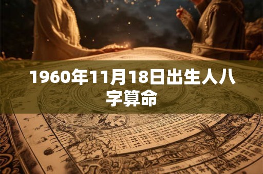 1960年11月18日出生人八字算命 1960年11月18日出生人八字算命