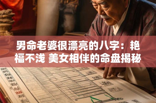 男命老婆很漂亮的八字：艳福不浅 美女相伴的命盘揭秘