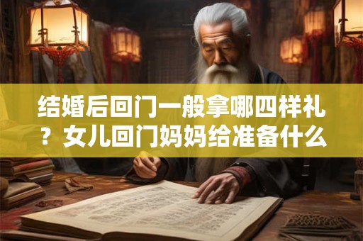 结婚后回门一般拿哪四样礼？女儿回门妈妈给准备什么礼物？