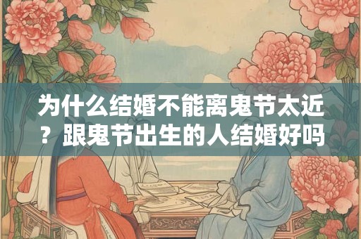 为什么结婚不能离鬼节太近？跟鬼节出生的人结婚好吗？