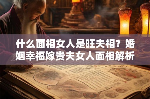 什么面相女人是旺夫相？婚姻幸福嫁贵夫女人面相解析