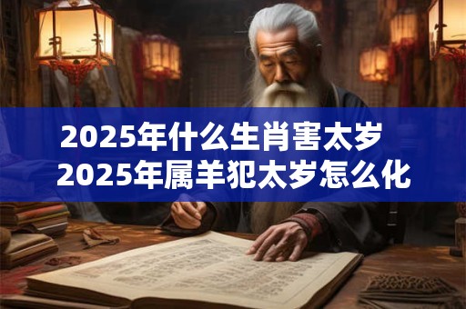 2026年什么生肖害太岁   2026年属羊犯太岁怎么化解