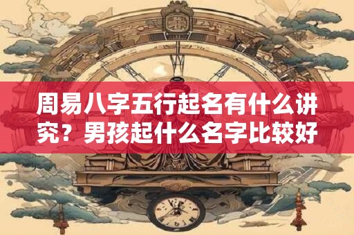 周易八字五行起名有什么讲究？男孩起什么名字比较好？