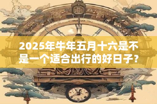 2025年牛年五月十六是不是一个适合出行的好日子？