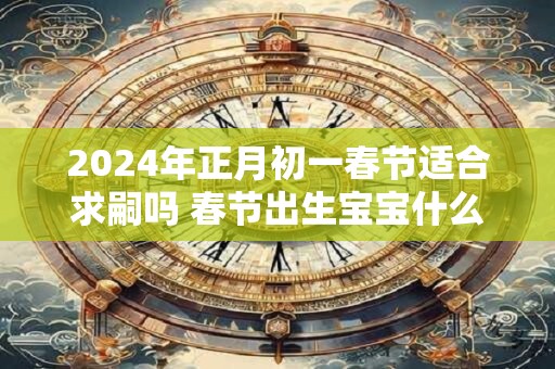 2024年正月初一春节适合求嗣吗 春节出生宝宝什么命 2024年正月初一春节适合求嗣吗 春节出生宝宝什么命