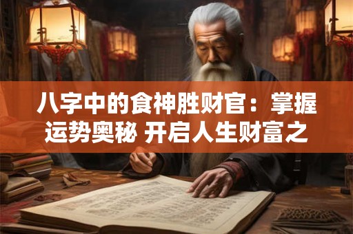 八字中的食神胜财官：掌握运势奥秘 开启人生财富之门！