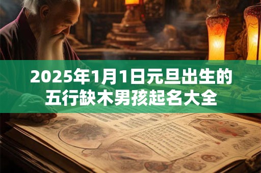 2026年1月1日元旦出生的五行缺木男孩起名大全 2026年1月1日元旦出生的五行缺木男孩起名大全