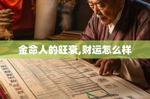 金命人的旺衰,财运怎么样