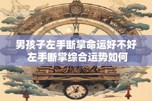 男孩子左手断掌命运好不好 左手断掌综合运势如何