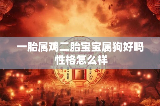 一胎属鸡二胎宝宝属狗好吗 性格怎么样