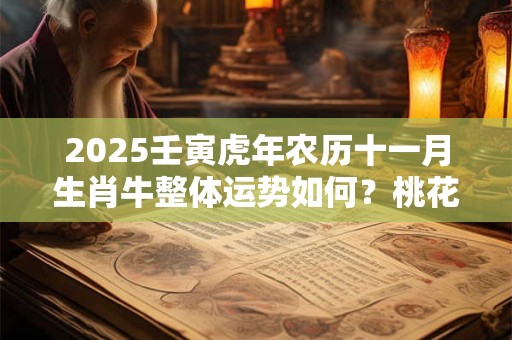 2025壬寅虎年农历十一月生肖牛整体运势如何？桃花运好不好